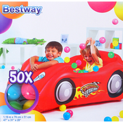 Игровой центр Автомобиль с 50ю шарами 119*79см51см,  от 2+